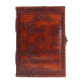 BOOK OF SHADOWS TAN LEATHER JOURNAL