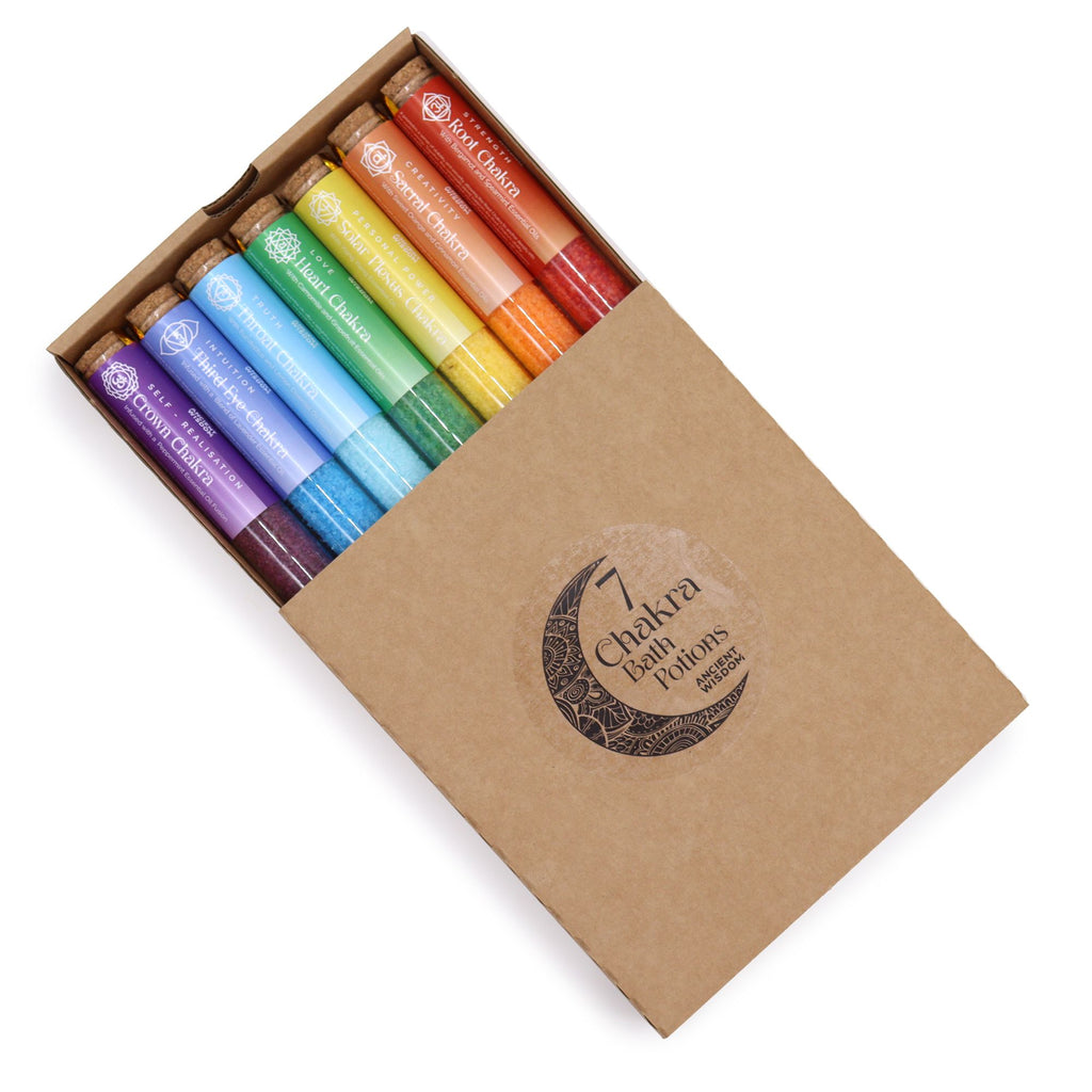 CHAKRA AROMATHERAPY BATH SALT GIFT SET