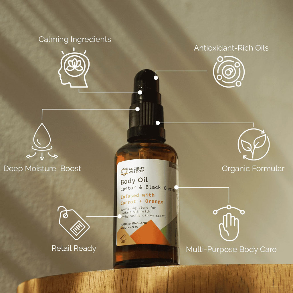 CARROT + ORANGE ORGANIC BODY OIL