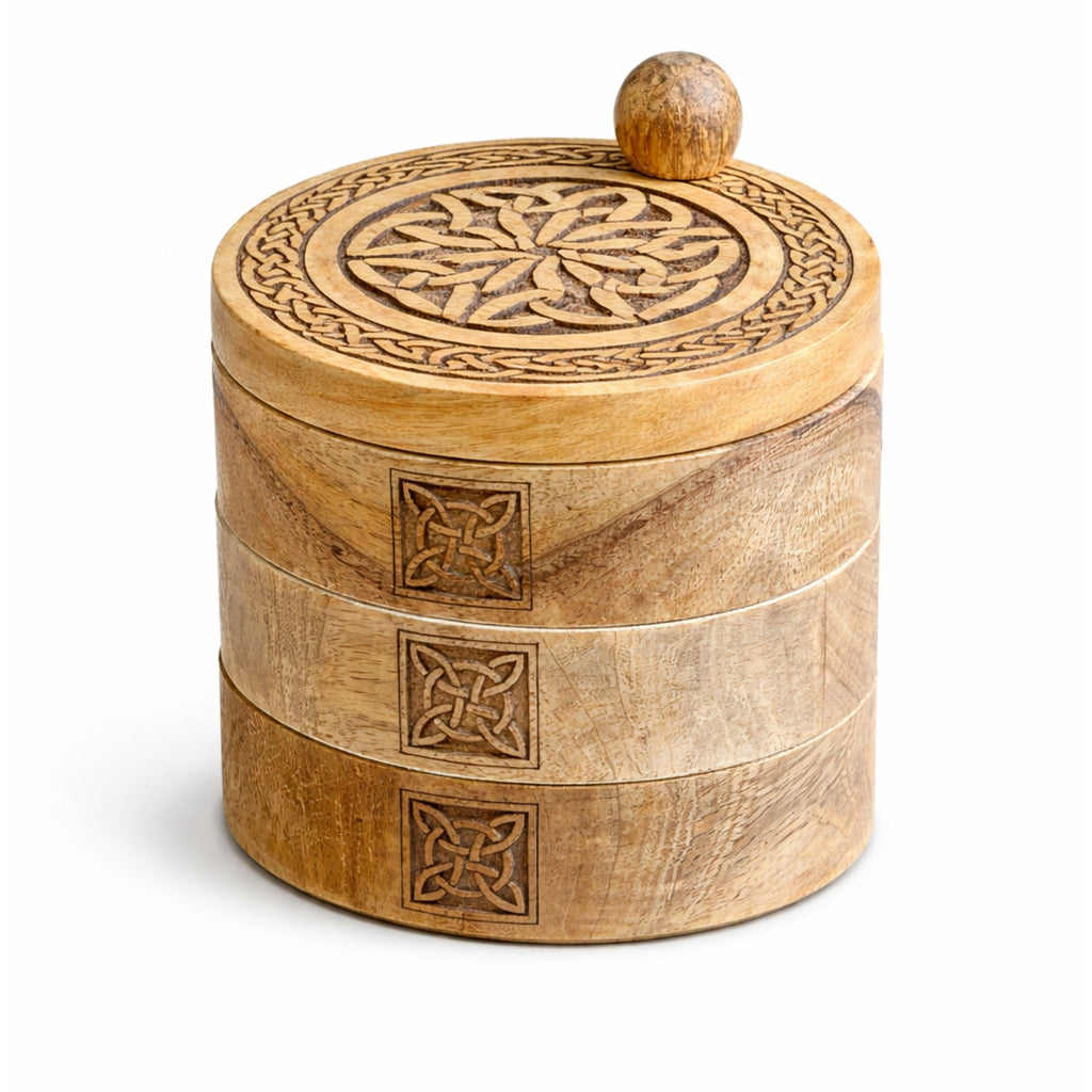 CELTIC 3 TIER STORAGE BOX