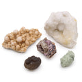 FLOWER CALCITE + COBALT CALCITE MINERAL COLLECTION