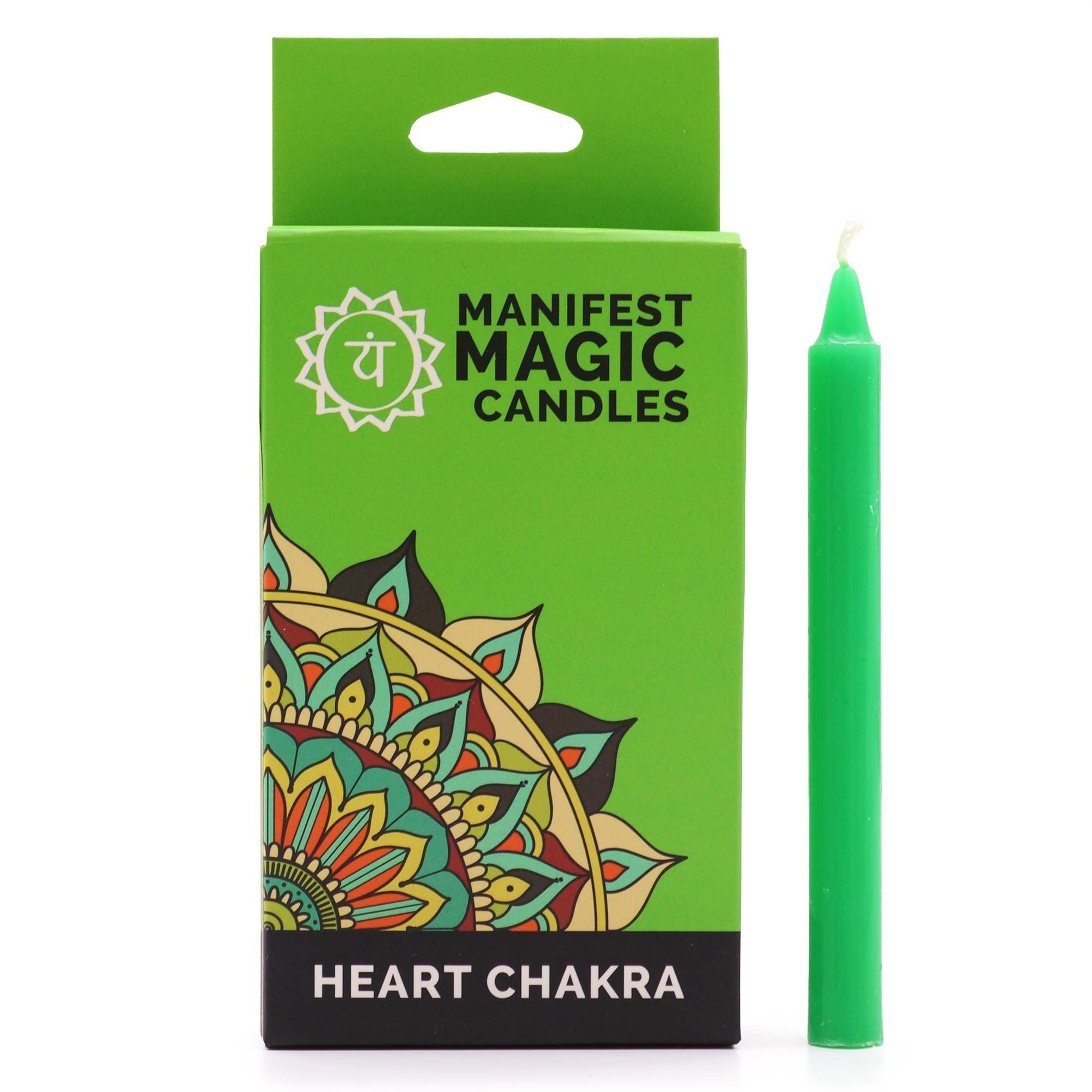 HEART CHAKRA MANIFEST MAGIC CANDLE SET