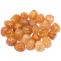 YELLOW AVENTURINE RUNE STONE SET IN POUCH
