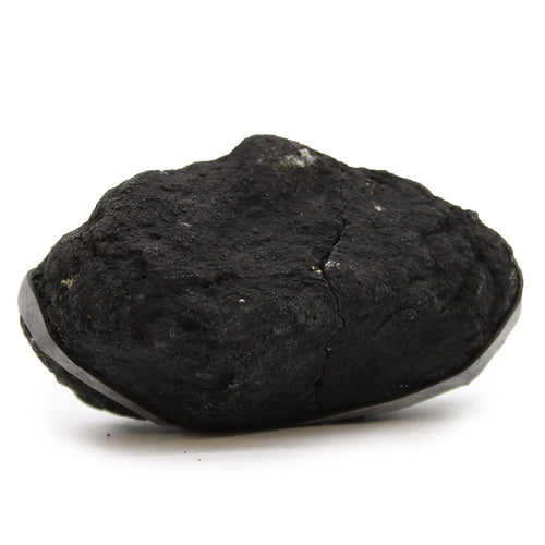 BLACK + YELLOW CALCITE GEODE