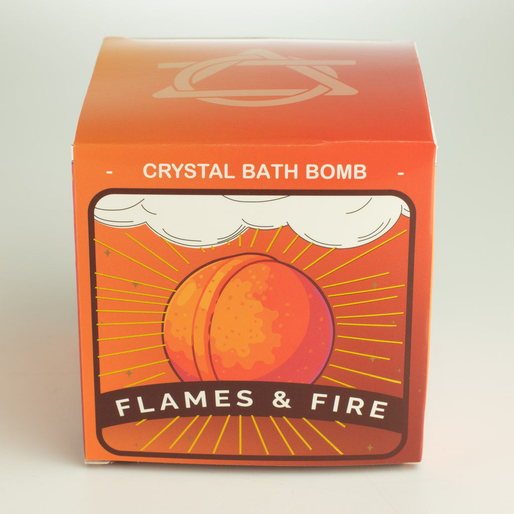 FIRE ELEMENTAL CRYSTAL BATH BOMB