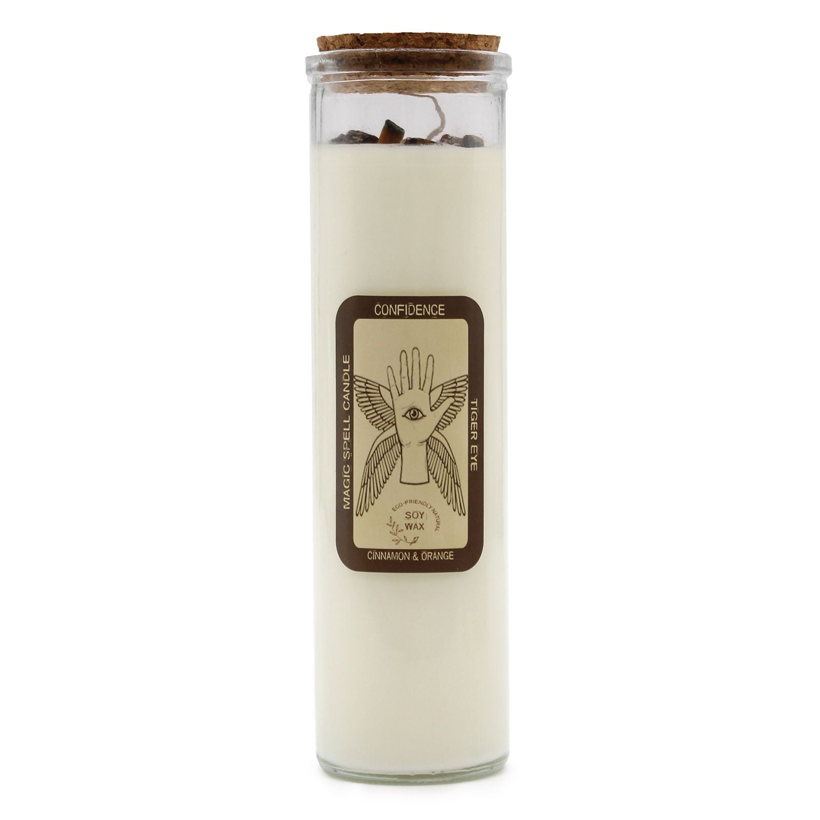 CONFIDENCE MAGIC SPELL CANDLE
