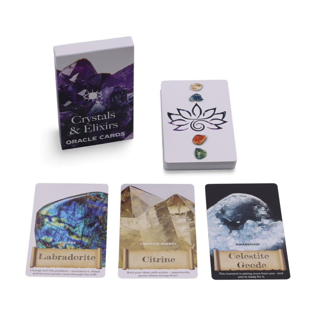 CRYSTALS + ELIXIRS ORACLE CARDS