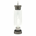 CLEAR QUARTZ CRYSTAL INFUSED GLASS WATER BOTTLE