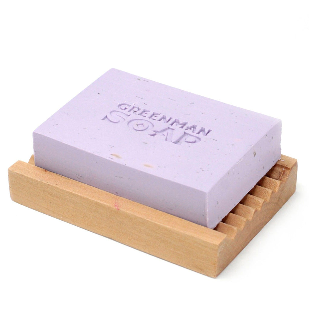 LAVENDER + GERANIUM SOAP SLICE
