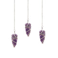 RAW AMETHYST PENDULUM