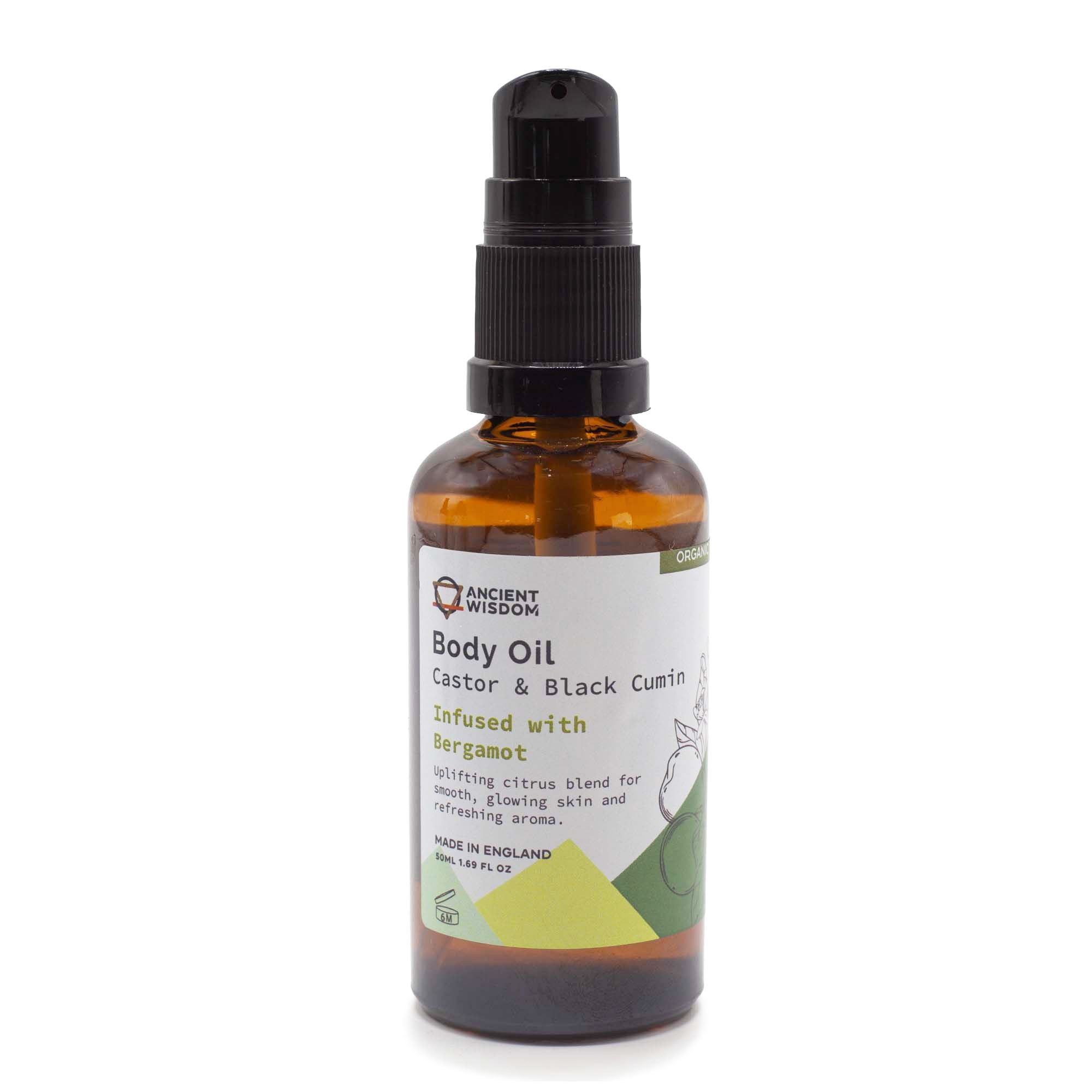 BERGAMOT ORGANIC BODY OIL
