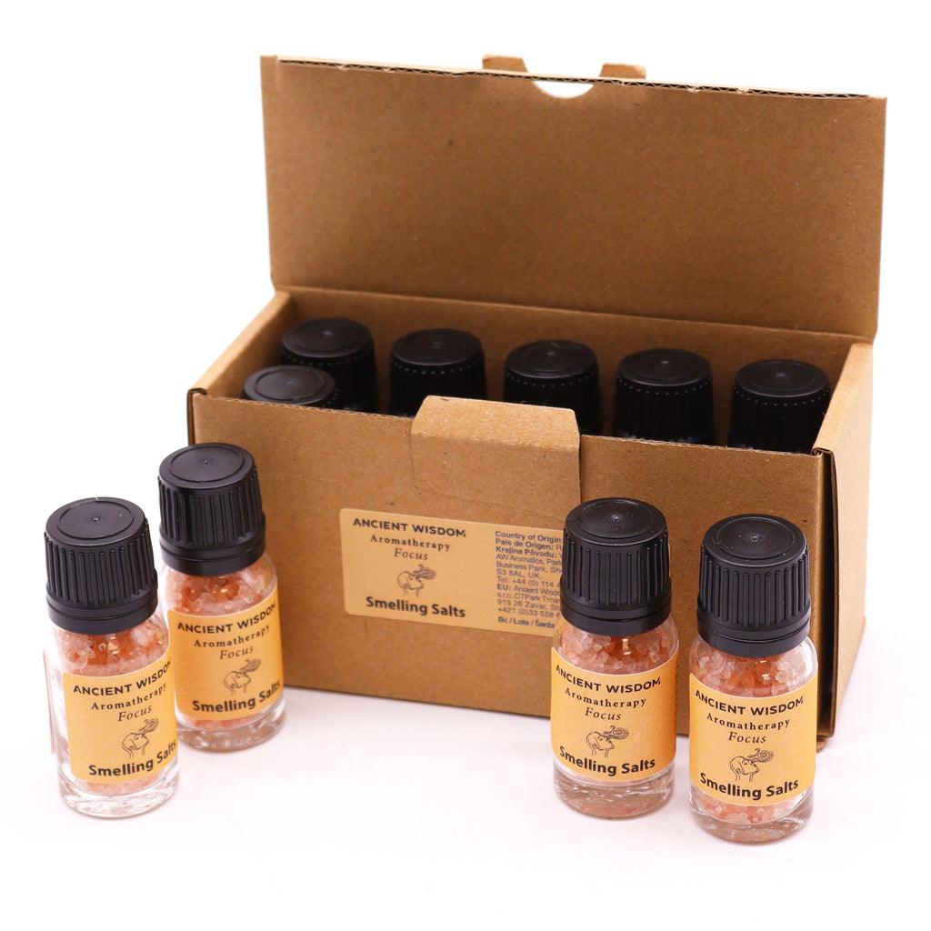 FOCUS AROMATHERAPY SMELLING SALTS