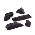 INDIAN BLACK TOURMALINE RAW CRYSTALS (1KG)