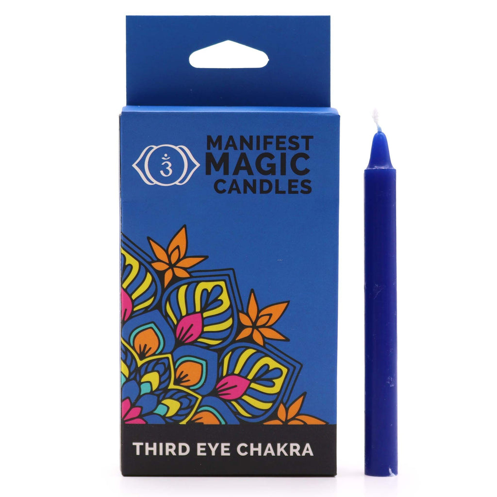 THIRD EYE CHAKRA MANIFEST MAGIC CANDLE SET