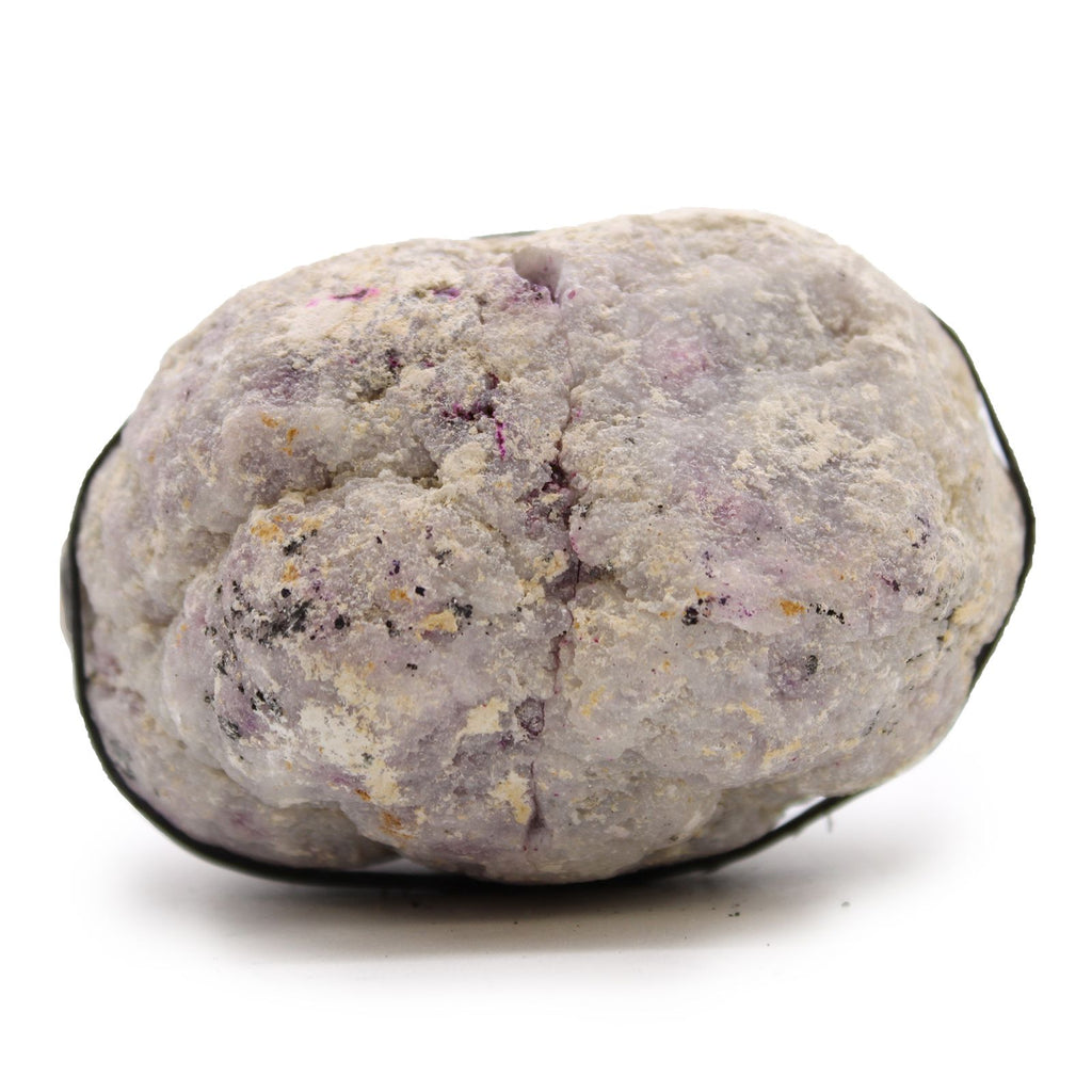 PINK + GOLD CALCITE GEODE