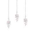 RAW ROCK QUARTZ PENDULUM