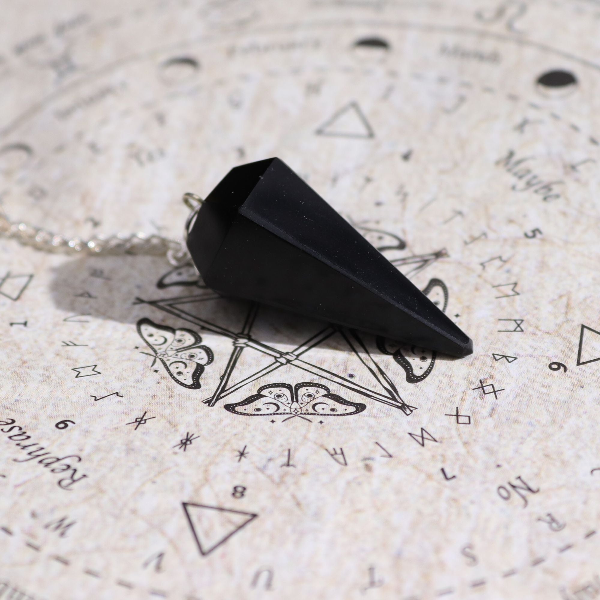 SUCCESS SPELL INCENSE + BLACK OBSIDIAN PENDULUM SET