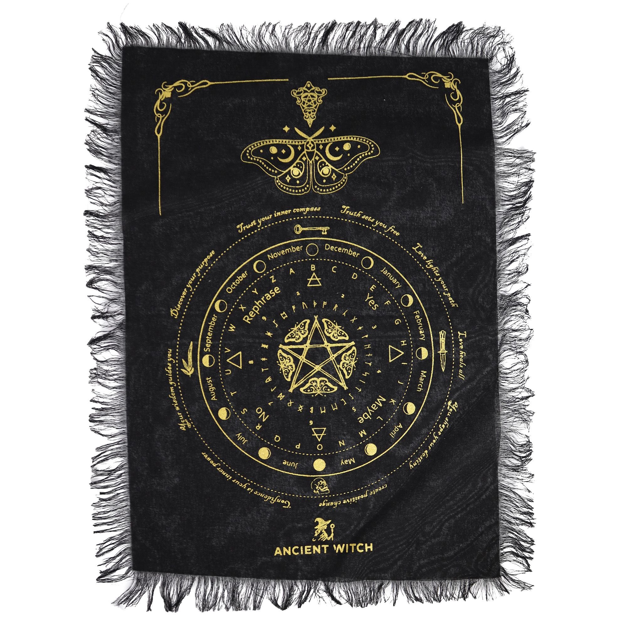 MYSTIC MOTH PENDULUM DIVINATION CLOTH