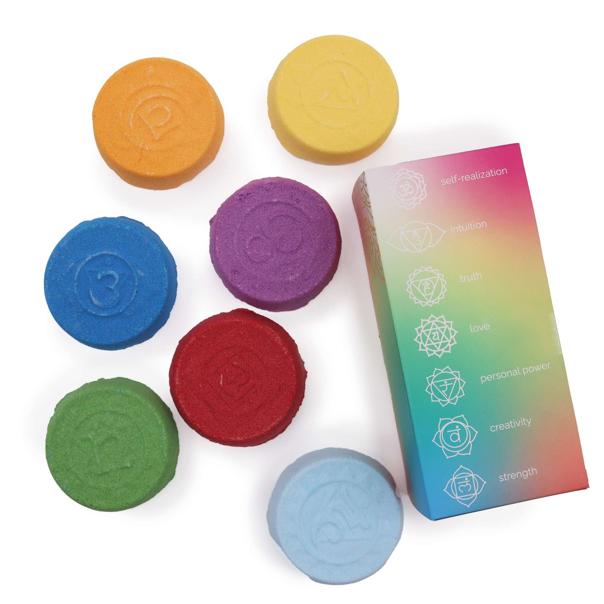 COMPLETE CHAKRA BATH FIZZER GIFT SET