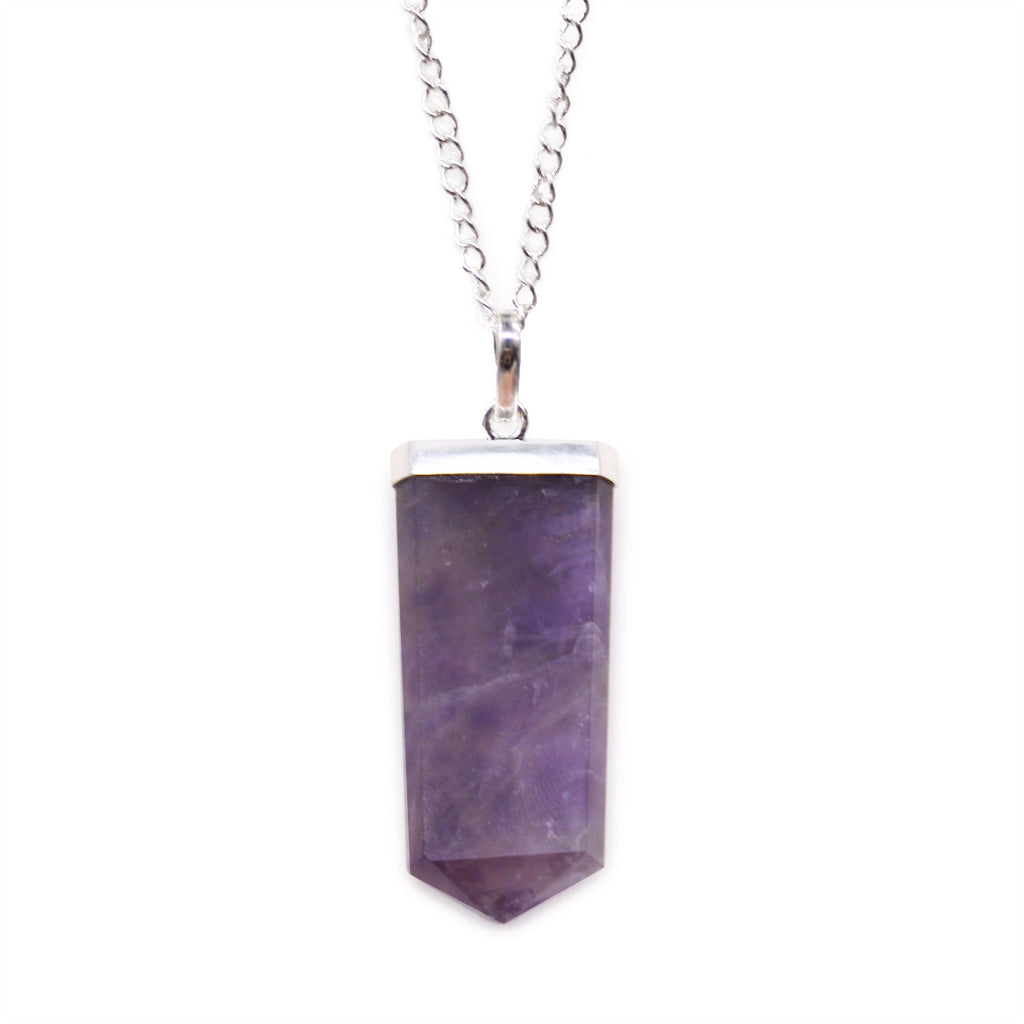 AMETHYST PENDANT NECKLACE