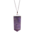 AMETHYST PENDANT NECKLACE