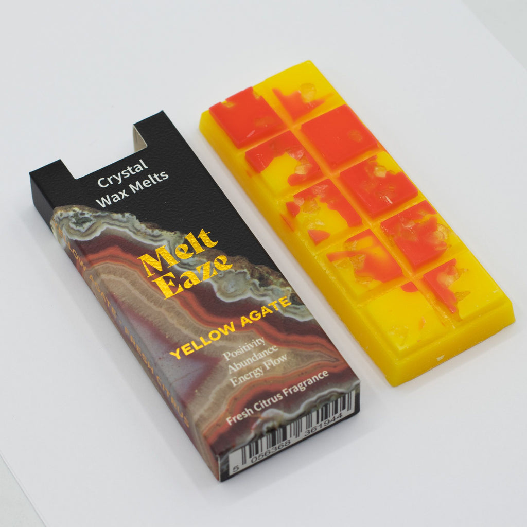YELLOW AGATE CRYSTAL WAX MELTS