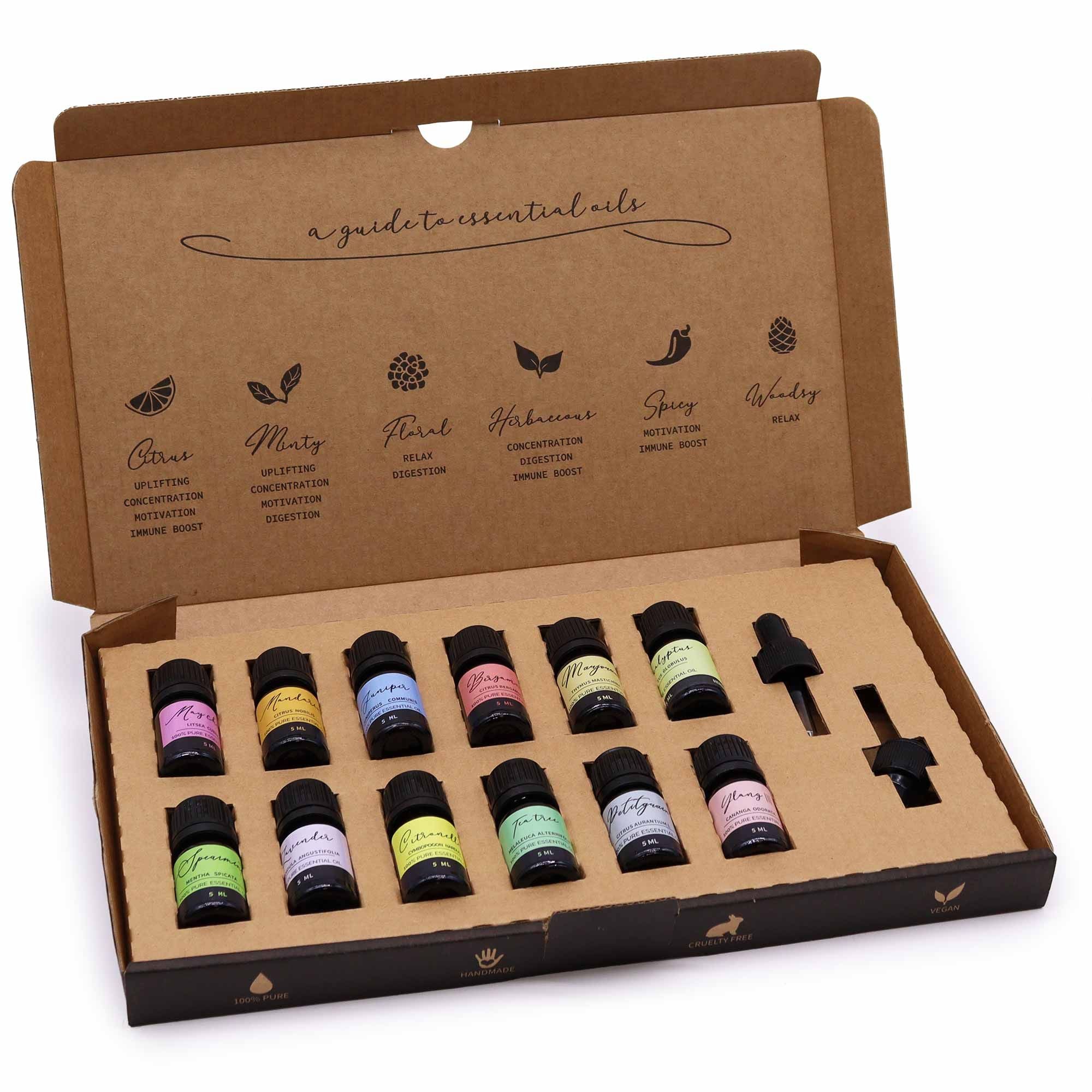SPRING AROMATHERAPY ESSENTIAL OIL GIFT SET