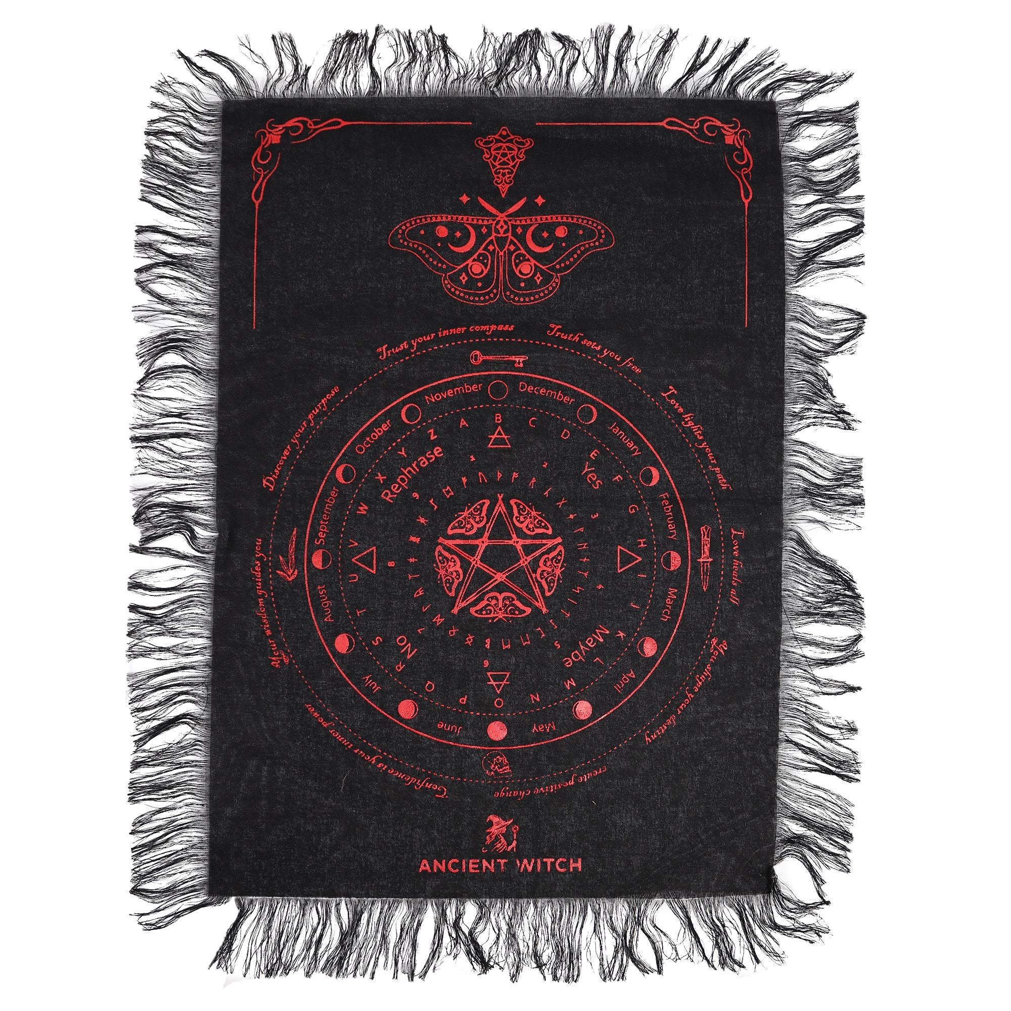 MYSTIC MOTH PENDULUM DIVINATION CLOTH