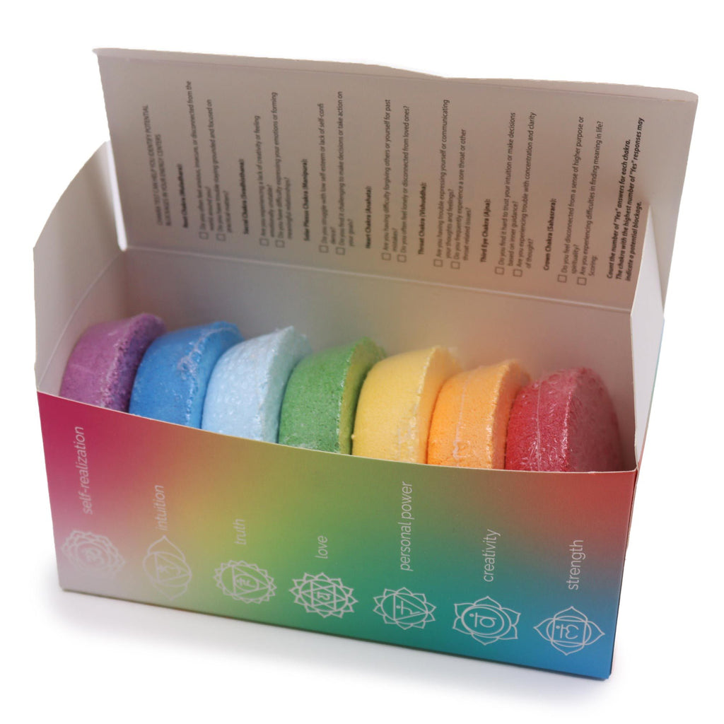 COMPLETE CHAKRA BATH FIZZER GIFT SET