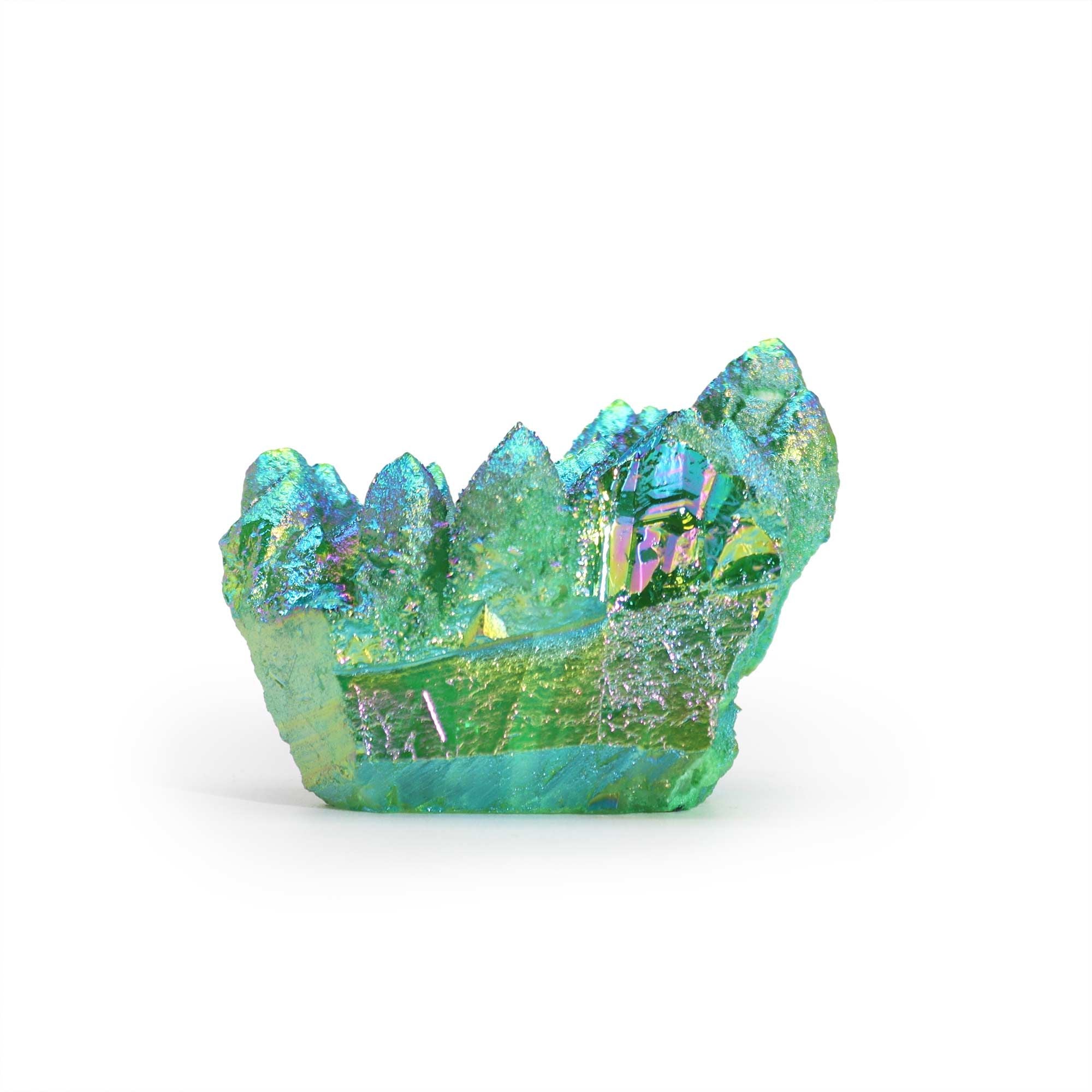 AURA GREEN FLAME QUARTZ