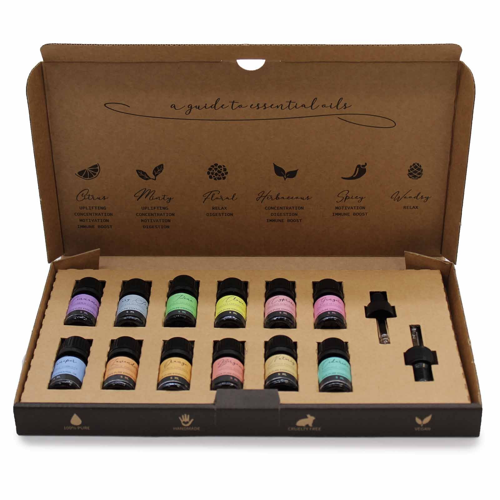 AUTUMN AROMATHERAPY ESSENTIAL OIL GIFT SET