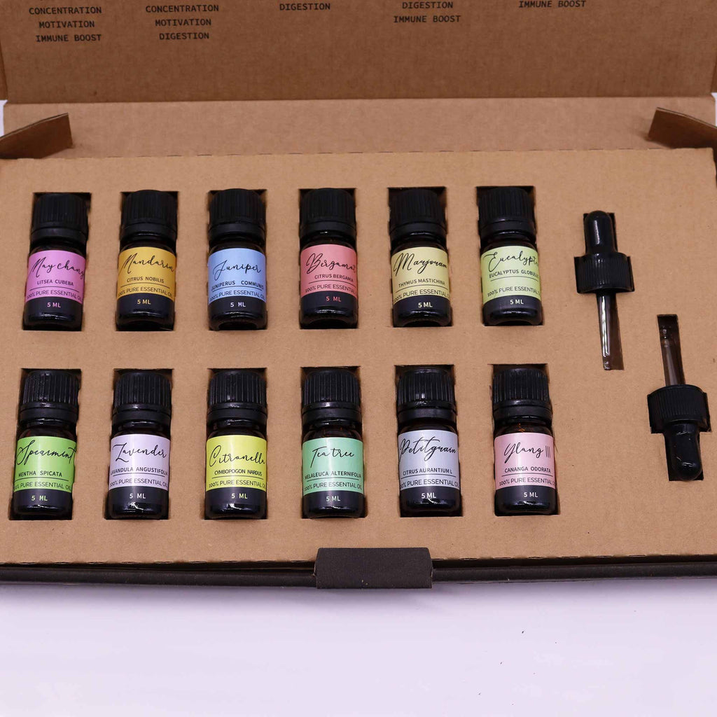SPRING AROMATHERAPY ESSENTIAL OIL GIFT SET