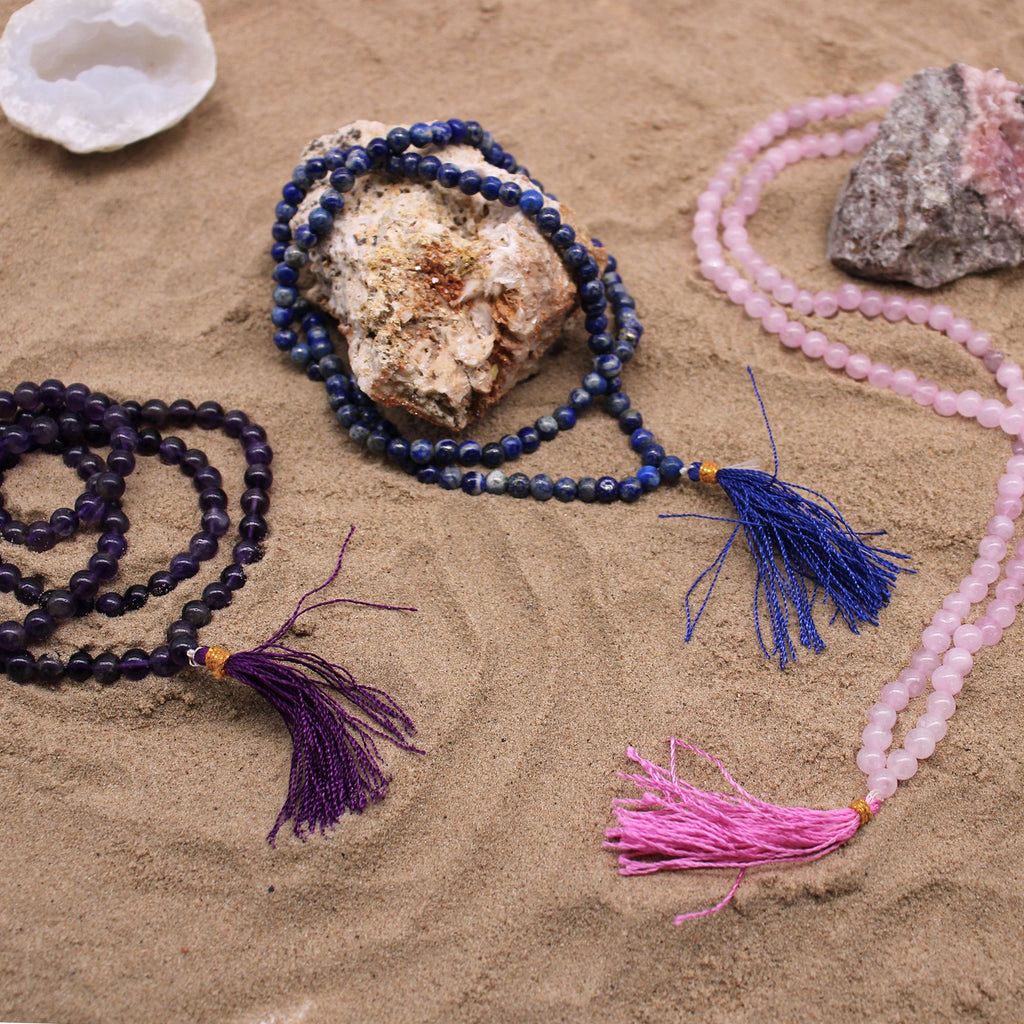 LAPIS LAZULI MALA BEADS