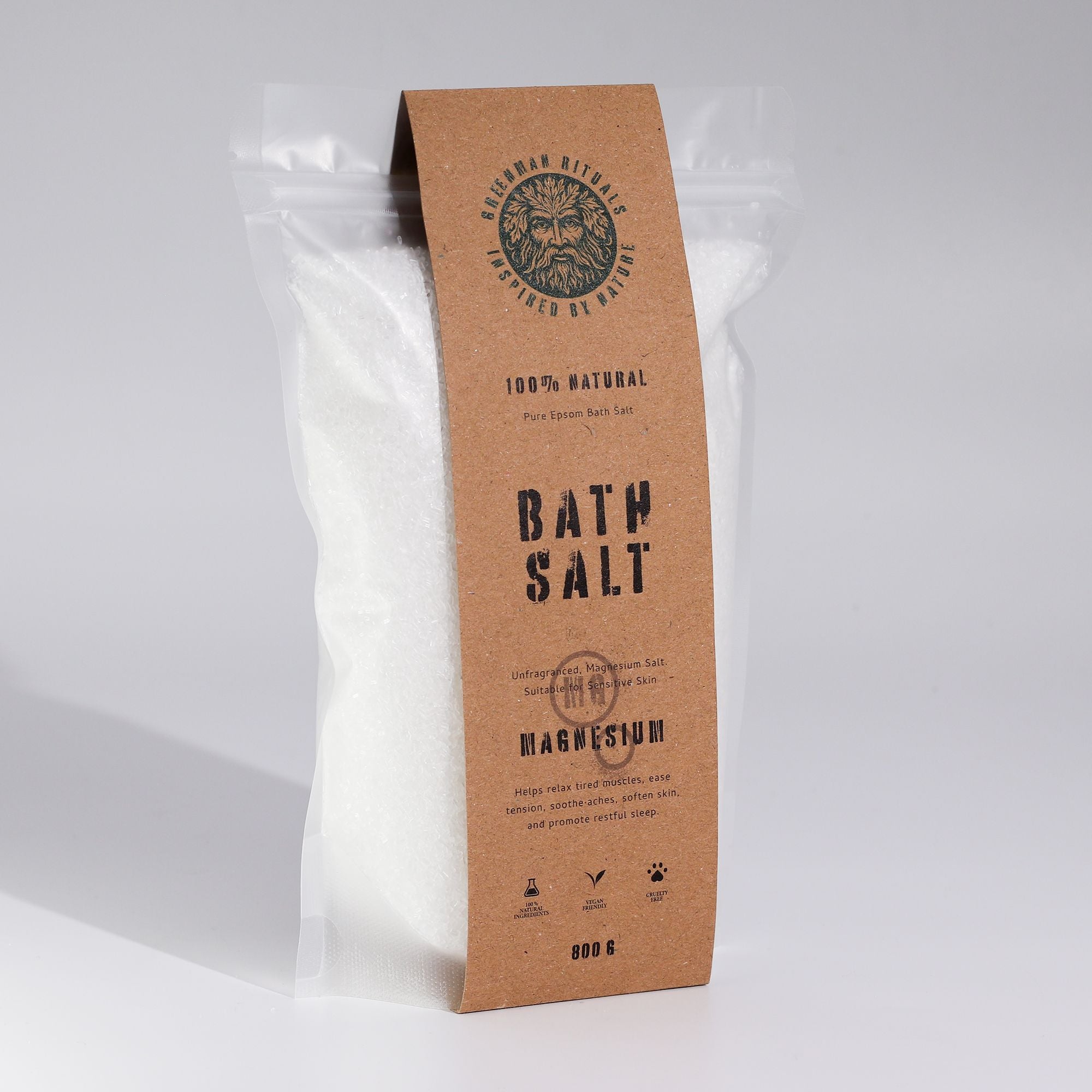 GREENMAN RITUALS PURE EPSOM BATH SALTS