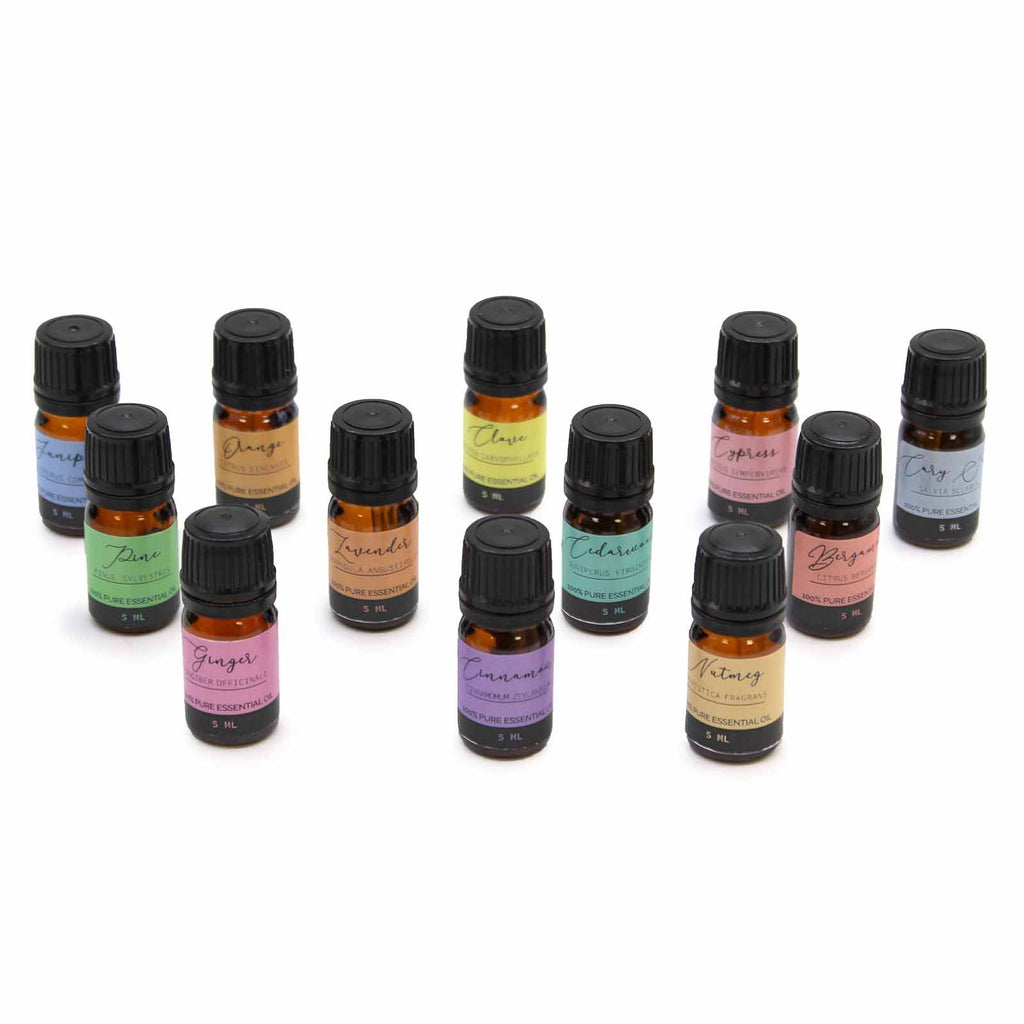 AUTUMN AROMATHERAPY ESSENTIAL OIL GIFT SET