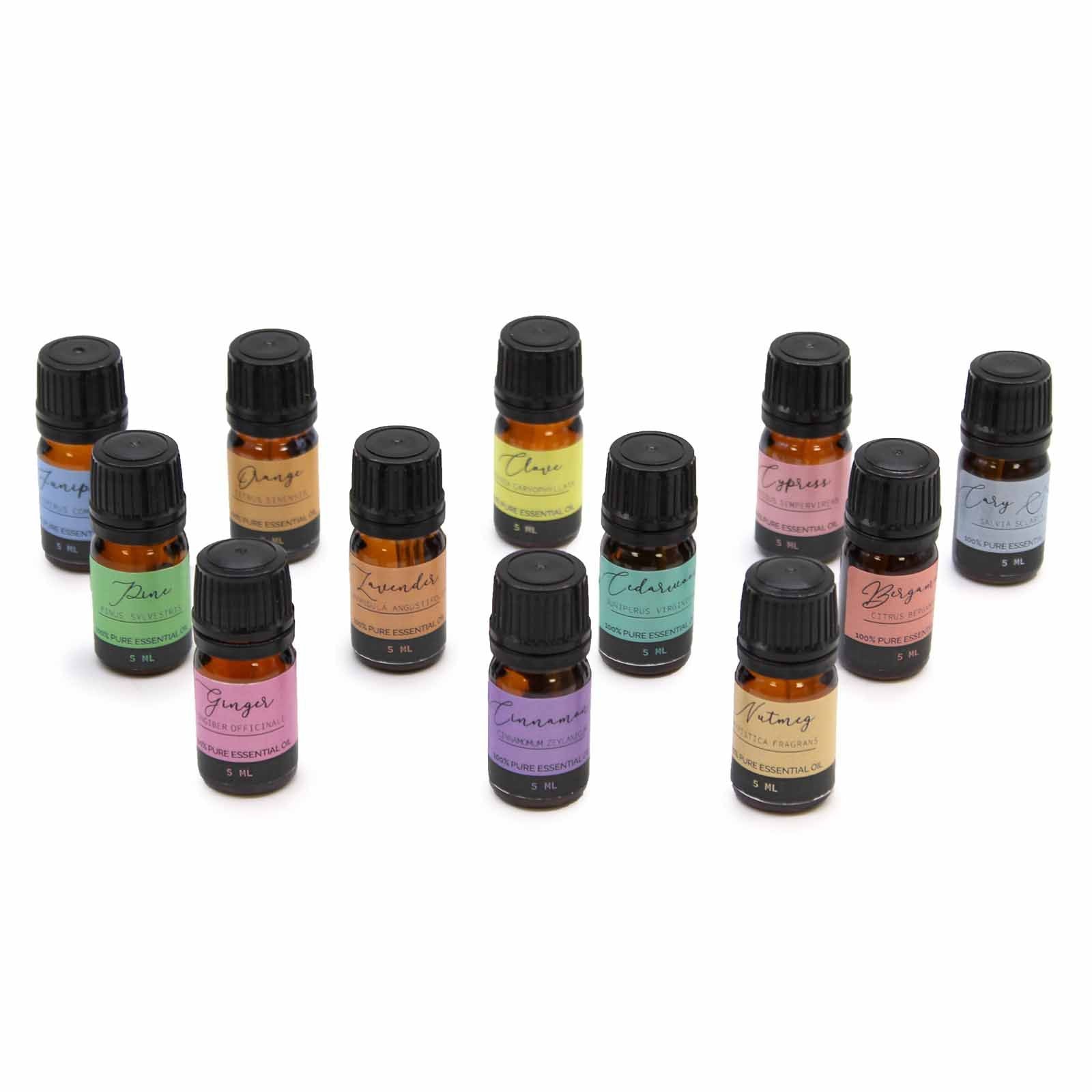AUTUMN AROMATHERAPY ESSENTIAL OIL GIFT SET