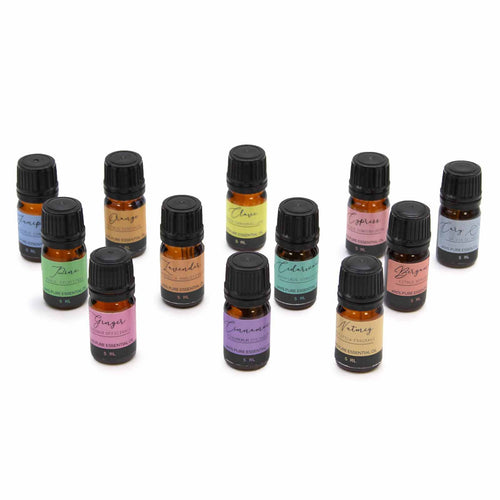AUTUMN AROMATHERAPY ESSENTIAL OIL GIFT SET
