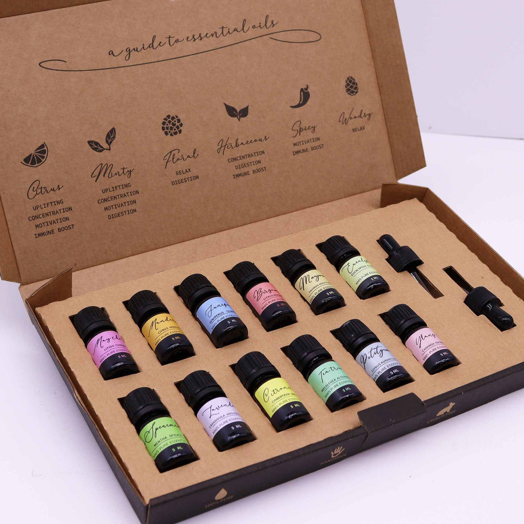 SPRING AROMATHERAPY ESSENTIAL OIL GIFT SET