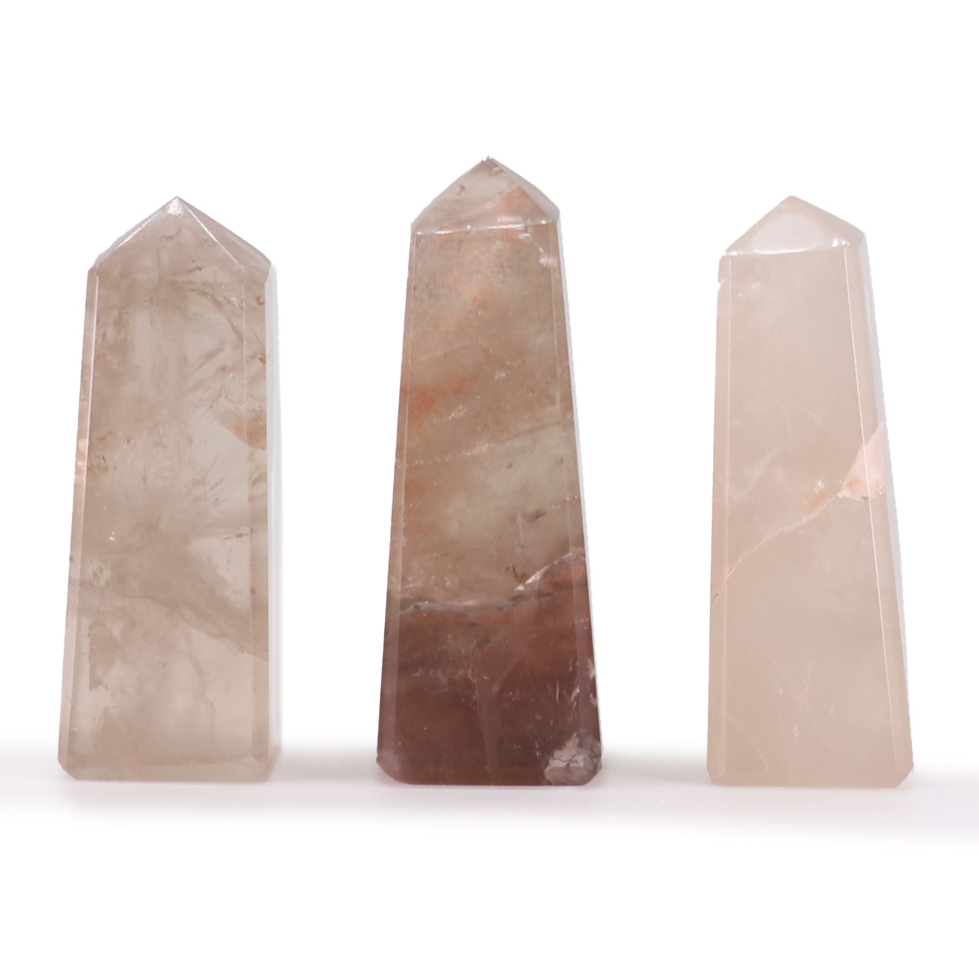 SMOKEY QUARTZ OBELISK POINT (5CM)