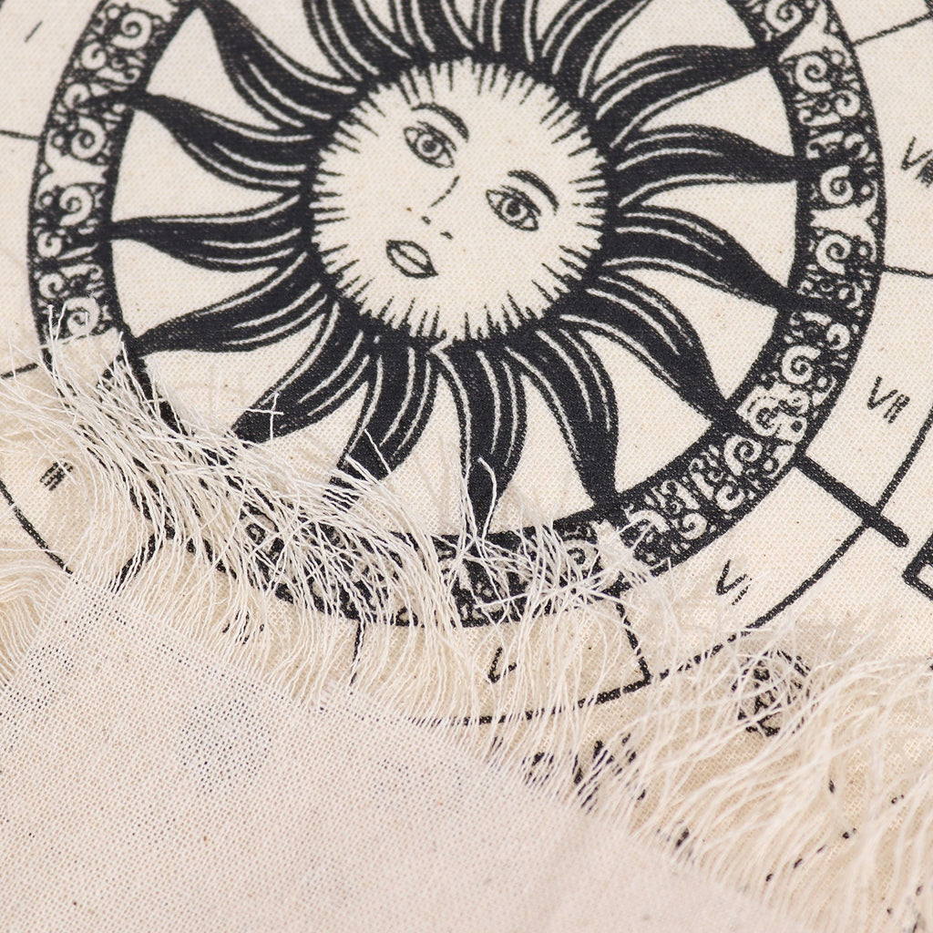SUN FACE PENDULUM DIVINATION CLOTH
