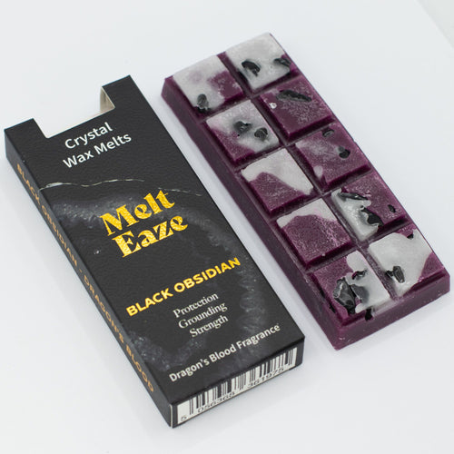 BLACK OBSIDIAN CRYSTAL WAX MELTS