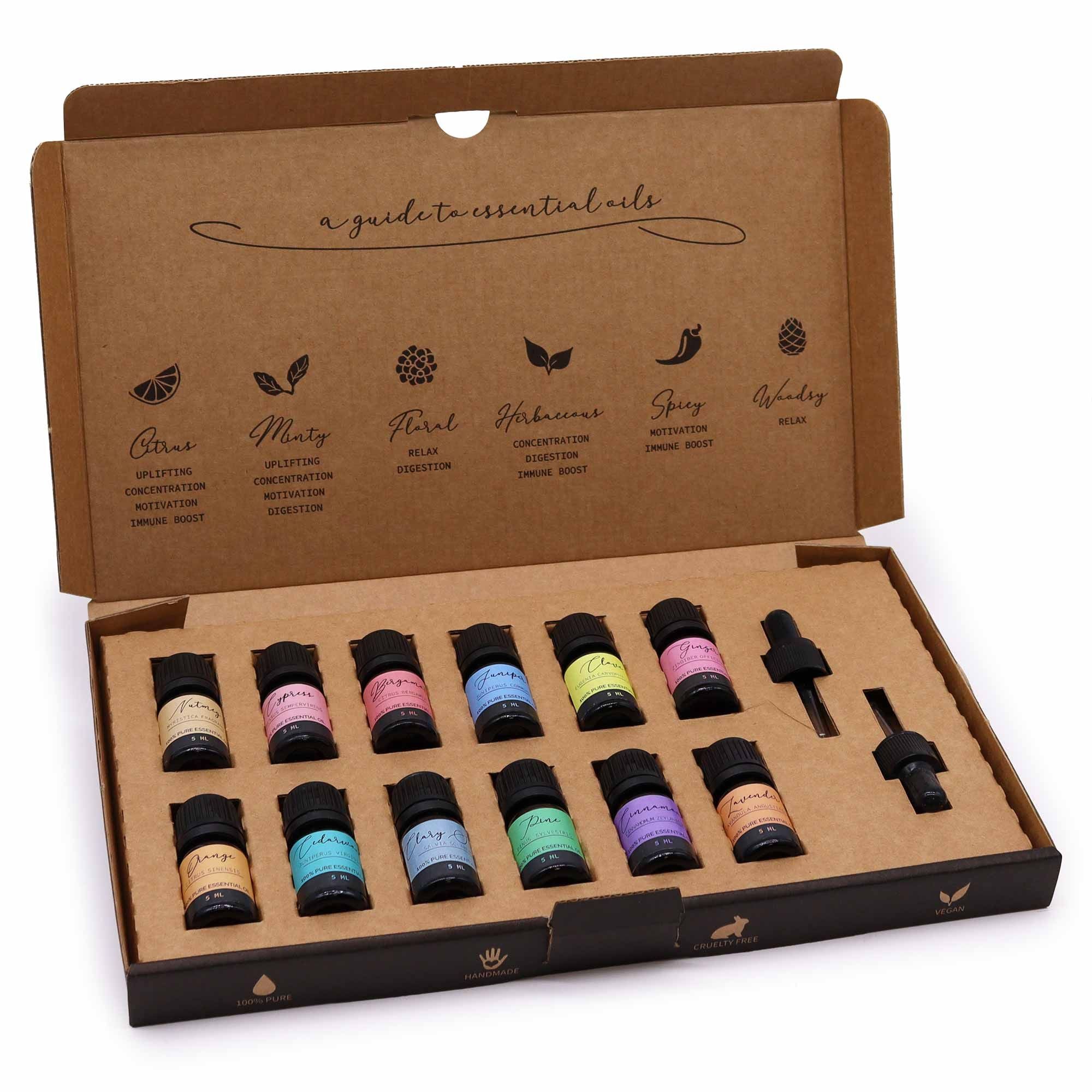 AUTUMN AROMATHERAPY ESSENTIAL OIL GIFT SET