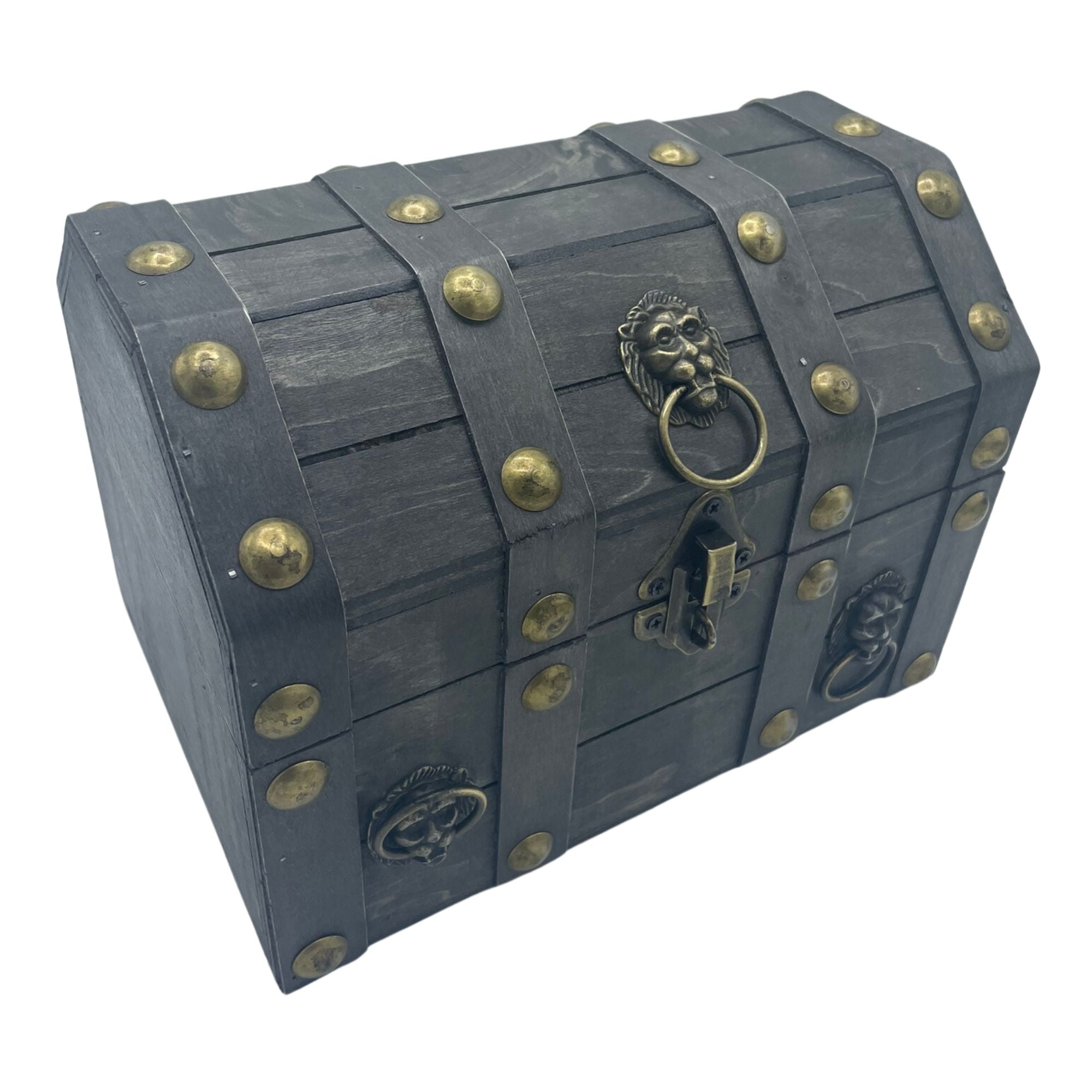 LARGE GREY TREASURE CHEST