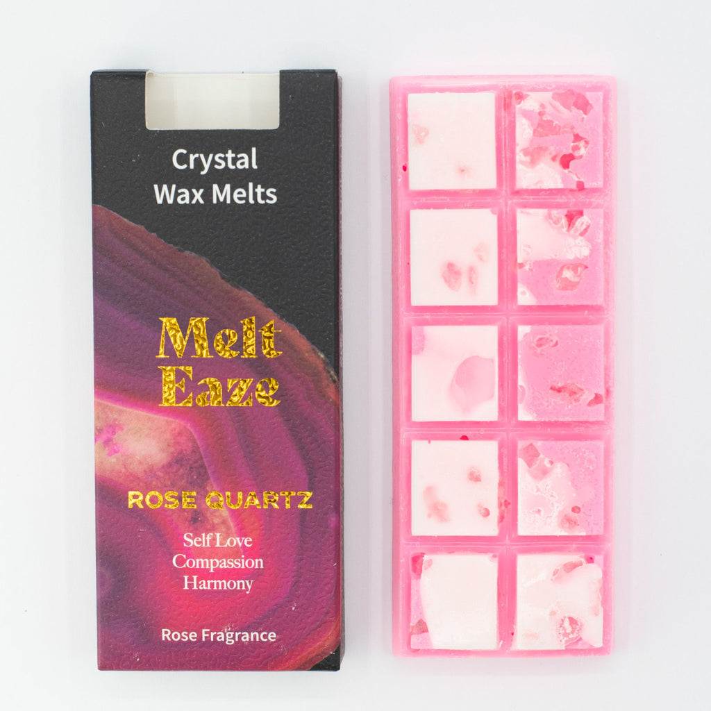 ROSE QUARTZ CRYSTAL WAX MELTS