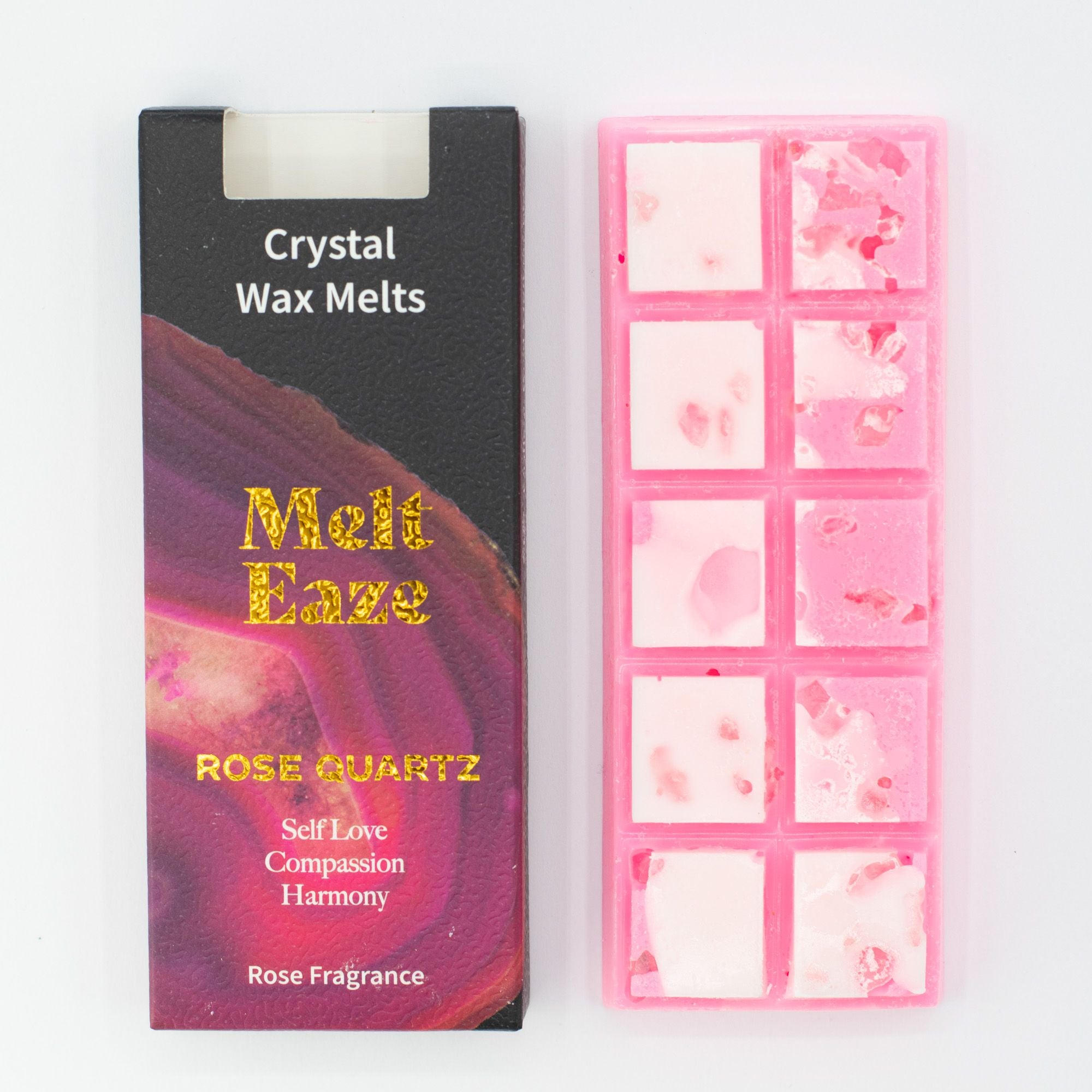 ROSE QUARTZ CRYSTAL WAX MELTS
