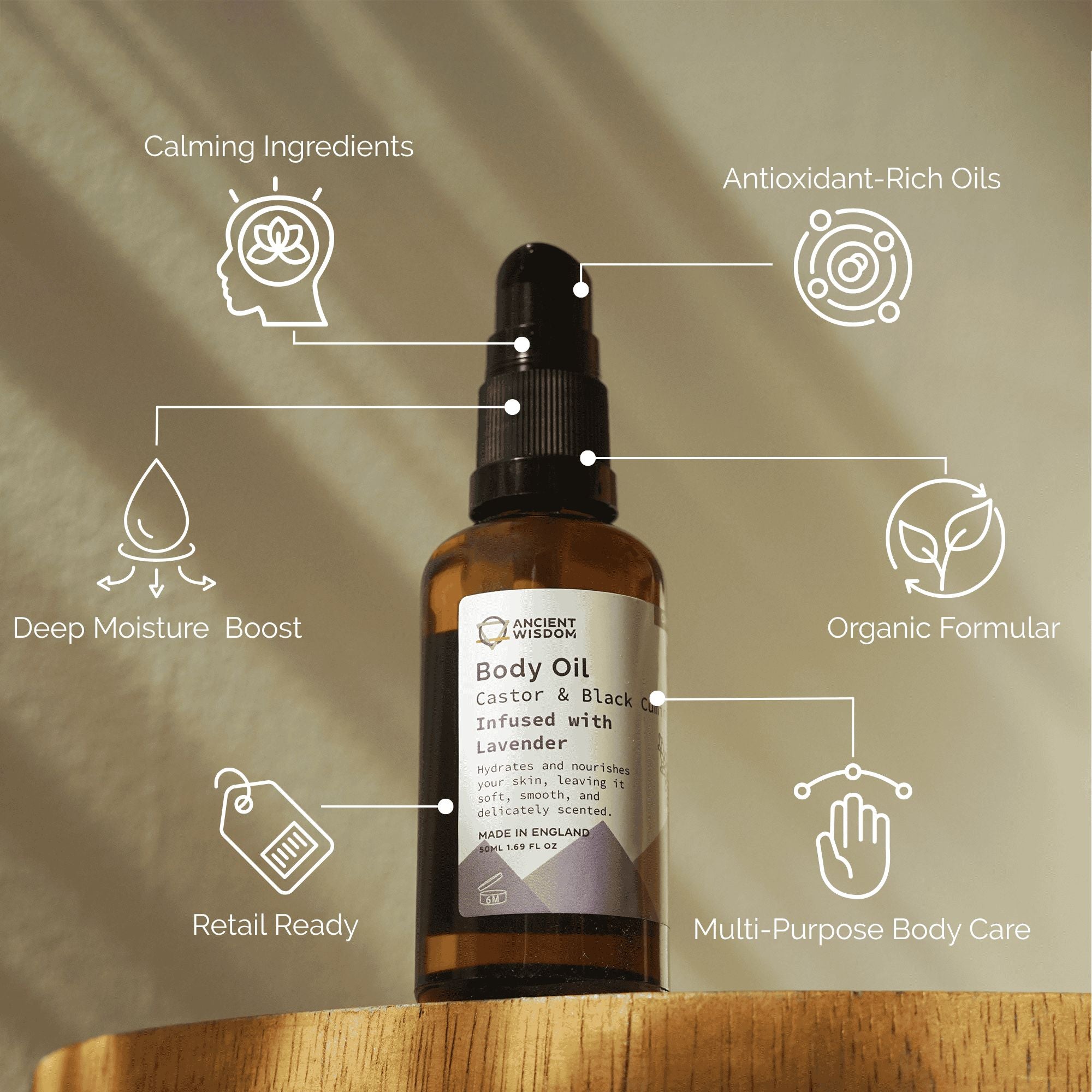 LAVENDER ORGANIC BODY OIL