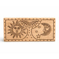 SUN + MOON CARVED CRYSTAL STORAGE BOX
