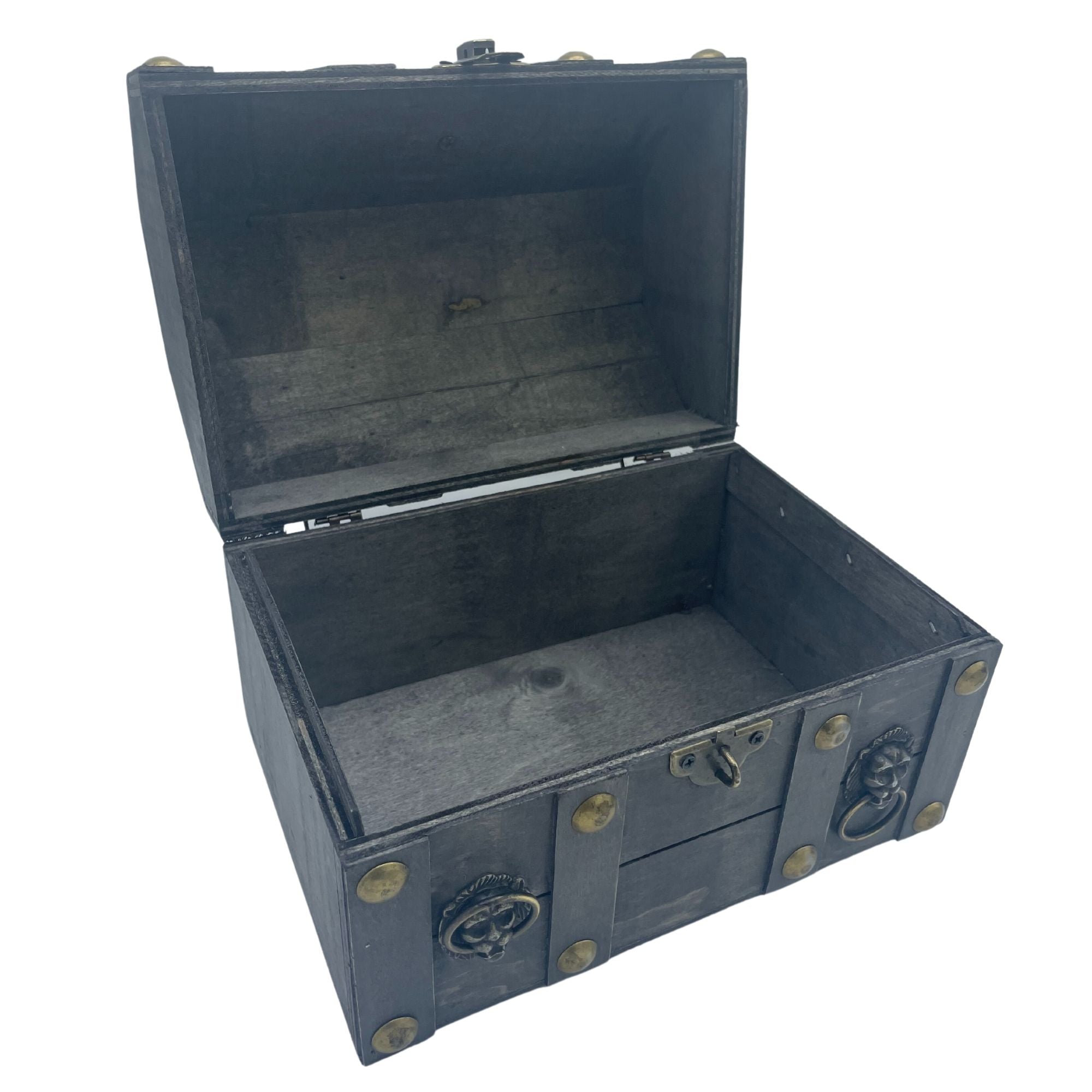 LARGE GREY TREASURE CHEST