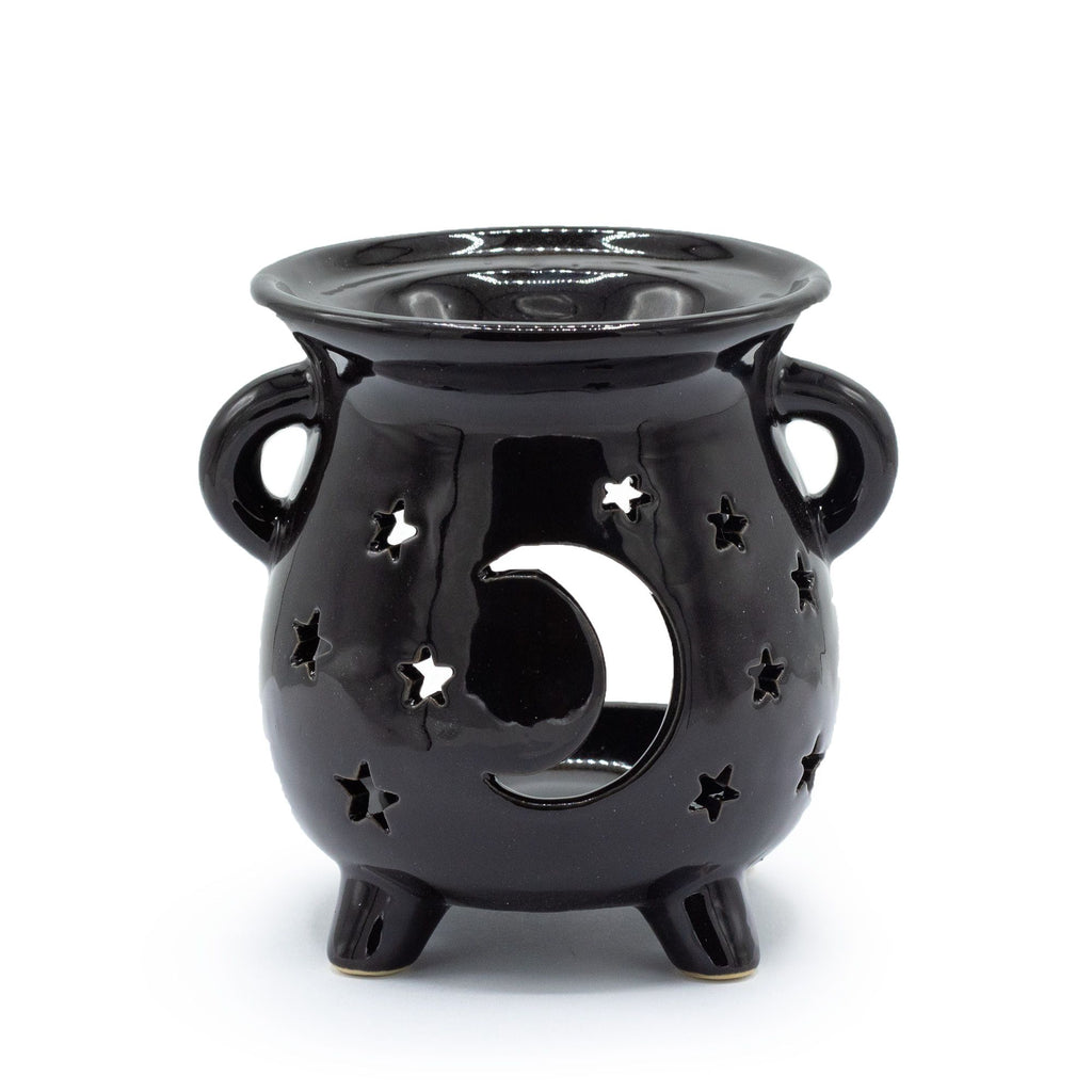MOON + STARS CAULDRON OIL BURNER