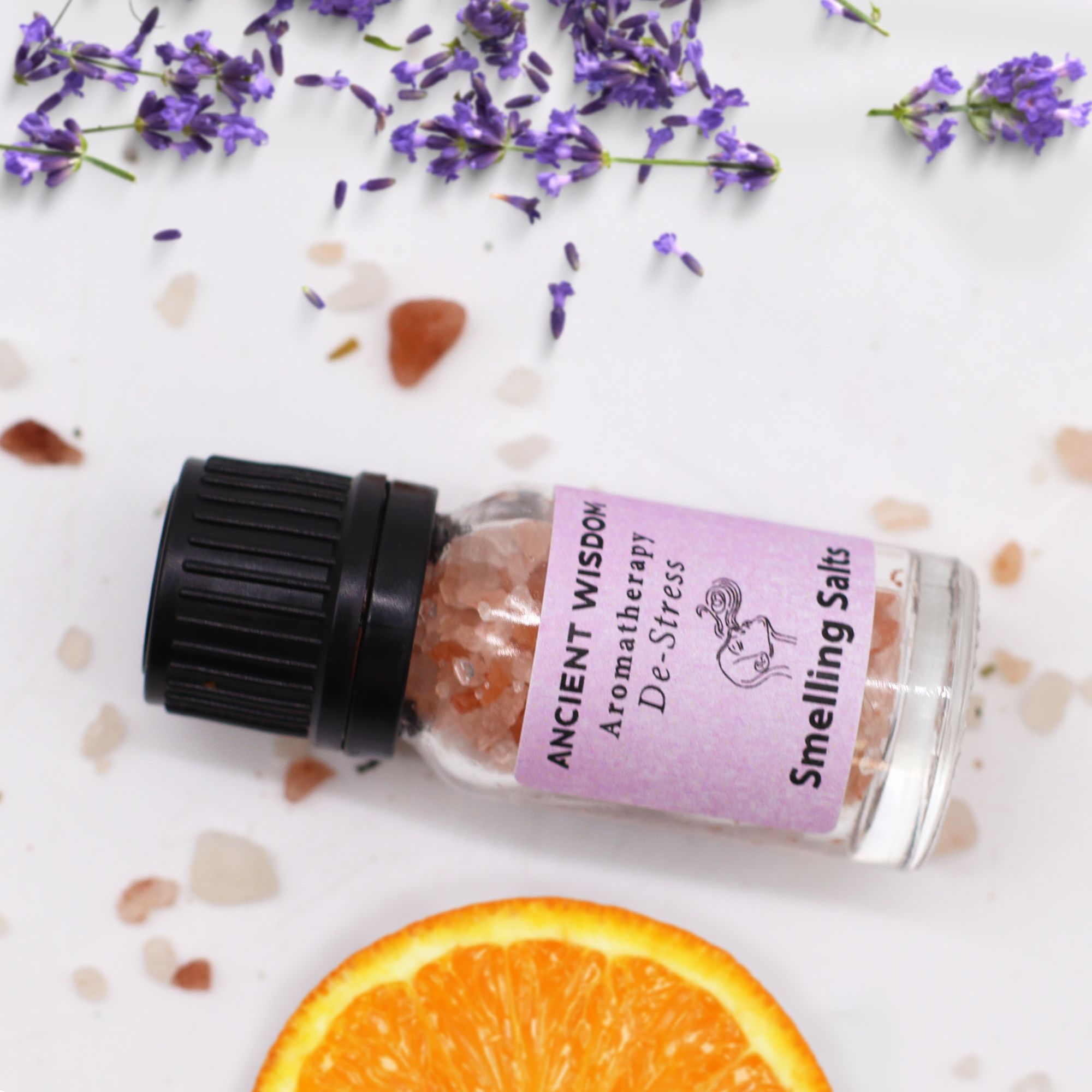 DE-STRESS AROMATHERAPY SMELLING SALTS